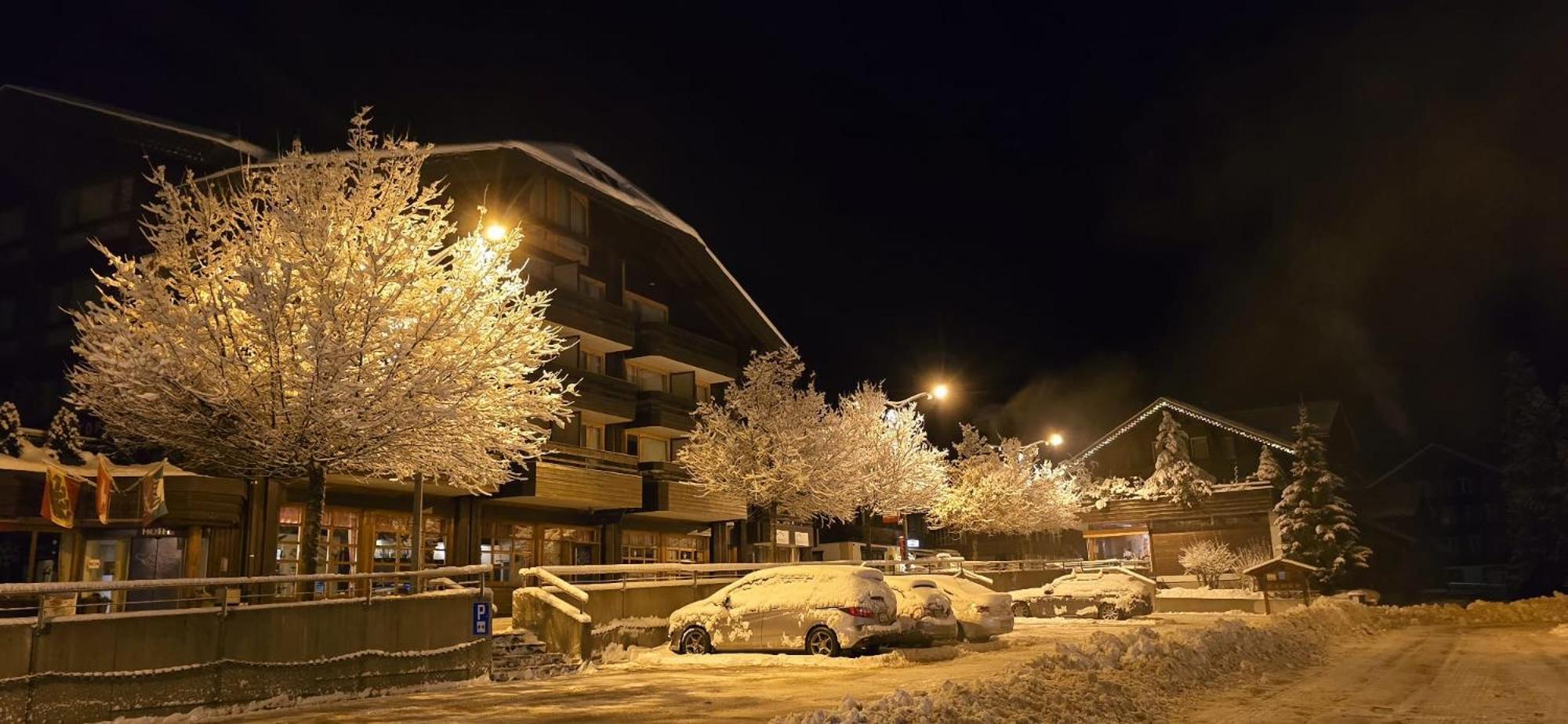 Large Deluxe Studio For 2 - Chalet Lovo Lenk Εξωτερικό φωτογραφία