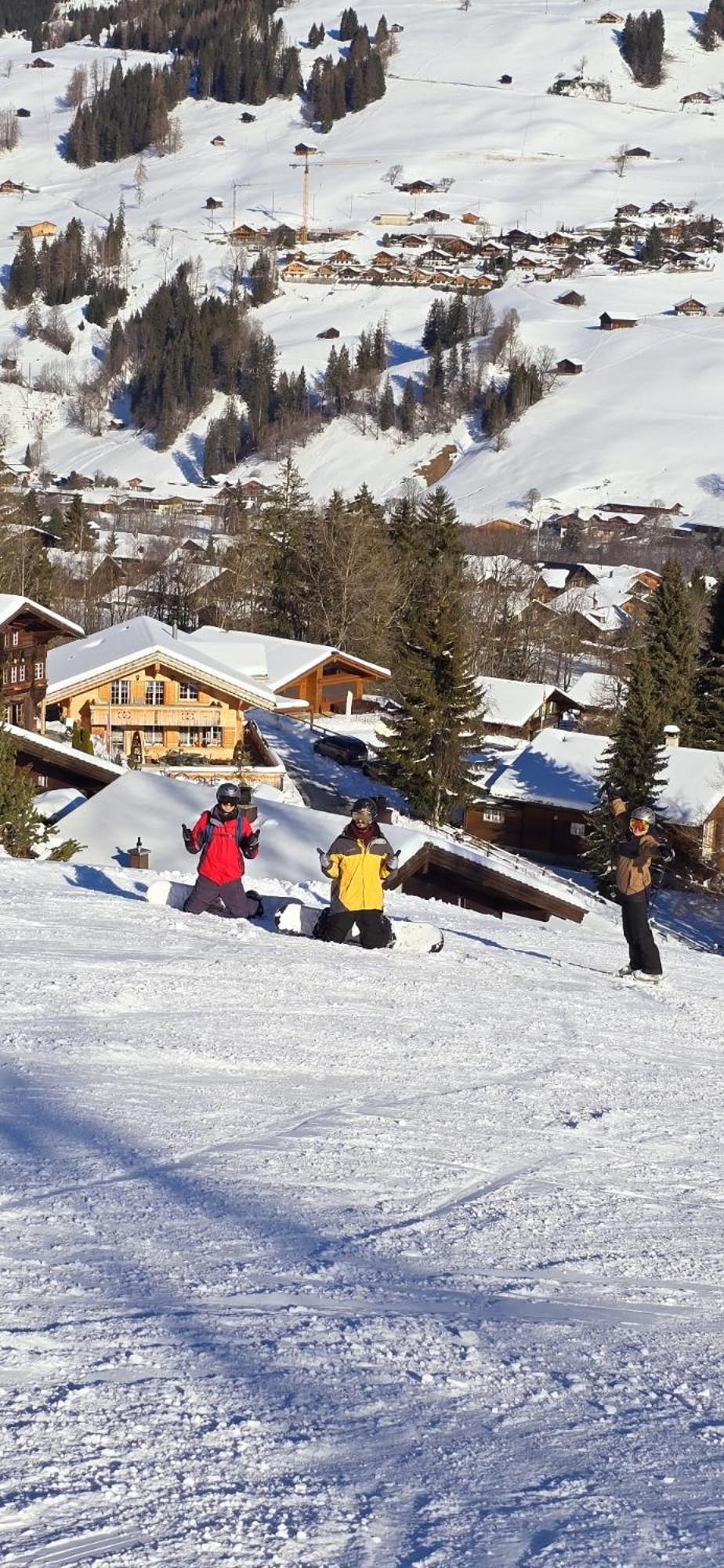 Large Deluxe Studio For 2 - Chalet Lovo Lenk Εξωτερικό φωτογραφία
